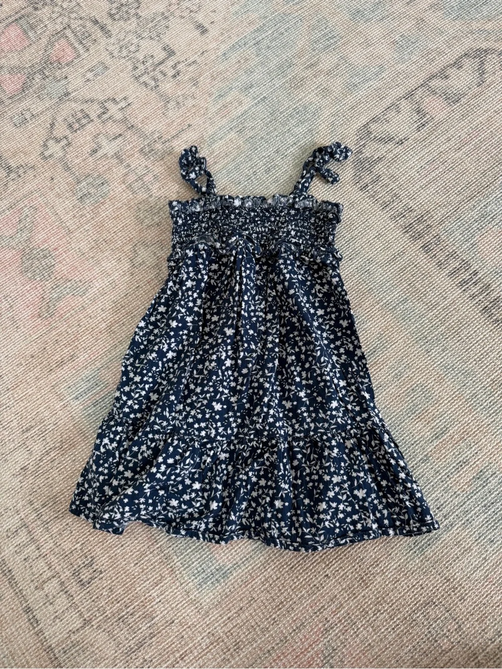 Old Navy Floral Ruffle Smocked Dress Size 5